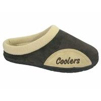 Mens New Cooler Brand MicroSuede Mule With Warm Soft Fur Insole Slipper