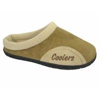 Mens New Cooler Brand MicroSuede Mule With Warm Soft Fur Insole Slipper