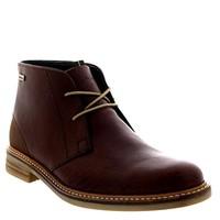 Mens Barbour Redhead Leather Chukka Ankle Smart Work Office Boots Shoes - Dark Brown - 7