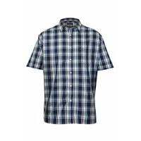 Mens Champion Country Style Casual Check Short Sleeved Polycotton Shirt 3038