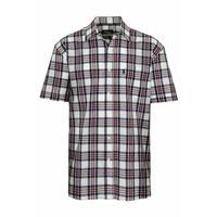 mens champion country style fine quality casual check short sleeved co ...