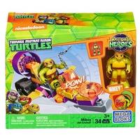 Mega Bloks Ninja Turtles Half-Shell Heroes Mikey Jet Cruiser