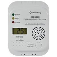 Mercury COD100B Carbon Monoxide Alarm Detector