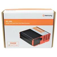 Mercury IPS300-12 300 W 12 V Pure Sine Inverter - Black/Orange