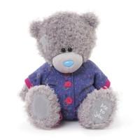 Me to You 7-inch Tatty Teddy Bear Wearing a Cute Onesie Sits(Grey)
