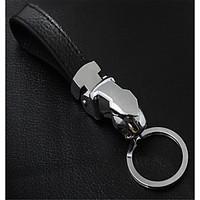 Men \'S High - End Leather Car Keychain Creative For Jaguar Key Chain