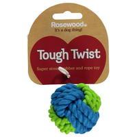 Mega Value Rubber And Rope Ball Dog Toy