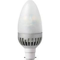 Megaman 5w LED BC B22 Smooth Frosted Candle 2700k