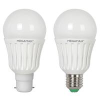 megaman 13w dimmable led opal gls