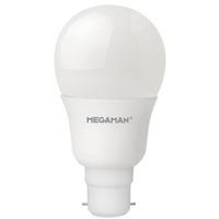 Megaman 9.5W Classic GLS LED - Warm White (BC/B22)