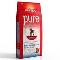 Mera Dog pure Junior Turkey & Rice - Economy Pack: 2 x 12.5kg