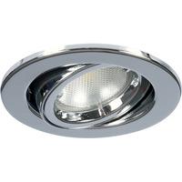 Megaman Alina GU10 Fire Rated Fixed Downlight - Fixture Only (Chrome)
