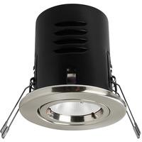 Megaman 8W Integrated Fire Rated Downlight VERSOFIT Fixed - Warm White (Chrome Finish)