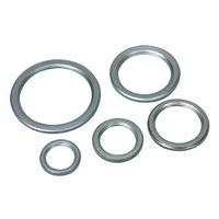 Metal conduit accessories 20mm Milled Edge Lock rings Galvanised - E48208