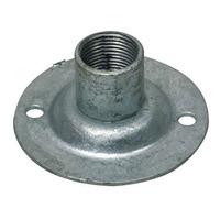 metal conduit accessories 20mm screwed dome cover galvanised e48205