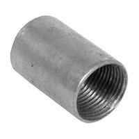 Metal conduit coupler 20mm Solid Coupler Galvanised - E48225