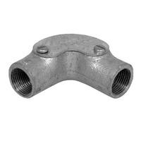 Metal conduit inspection 20mm Inspection Elbow Galvanised - E48227