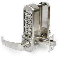 Mechanical access Easy Code Digital Door Lock With Lever & Tubular Latch - E58766