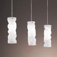 Melt Hanging Light with Elongated Canopy