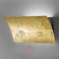 metal wall light vi gold