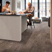 Metallic Grey Effect Premium Luxury Vinyl Click Flooring 1.5m² Pack