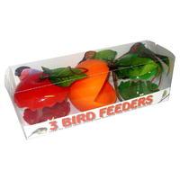 Mega Value Fruit Shaped Bird Feeders