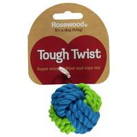 Mega Value Rubber And Rope Ball Dog Toy