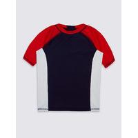 Mesh Panel Rash Vest (3-14 Years)