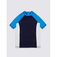 Mesh Panel Rash Vest (3-14 Years)