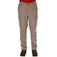 mens delph zip off trousers nutmeg cream