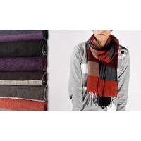 Men\'s Cashmere Winter Scarf; 6 Colours