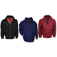 Men\'s Lightweight Harrington Jacket - 3 Colours