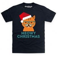 meowy christmas t shirt