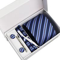 Men\'s Business Tie 5 Pieces a Set with Box(8CM)
