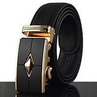 mens high quality gold silver automatic buckle waist belt workcasual a ...