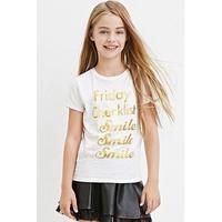 Metallic Friday Graphic Tee (Kids)