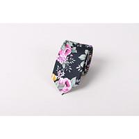 mens cotton neck tie casual print all seasons