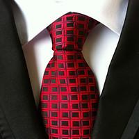 mens polyester neck tiework casual houndstooth all seasons w0018