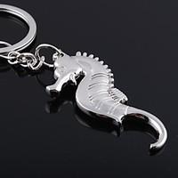 Metal Key Button Spot Hippocampus Key Buckle