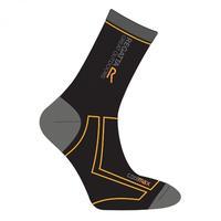 mens 2 season coomax trek trail sock black goldheat