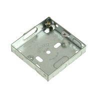 metal back box 1 gang 16mm depth carded