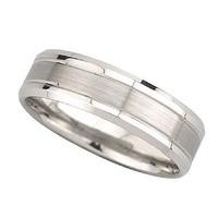 Men\'s palladium 950 6mm wedding ring