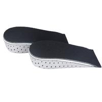 Men Women Increase Height High Half Insoles Memory Foam Shoe Inserts Cushion Pads 3.3cm/1.3in