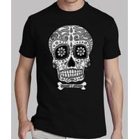 mexican black and white skull !!!