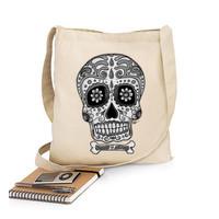 mexican skull black and white !!!