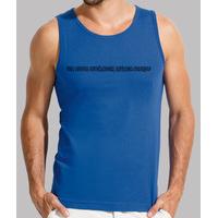 mens t shirt tank top royal blue