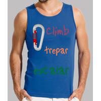 mens t shirt tank top royal blue