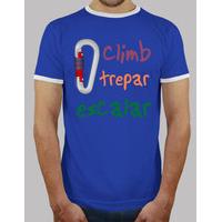 men retro royal blue and white