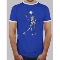 men retro royal blue and white