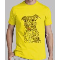 Men, short sleeve, lemon yellow, top quality